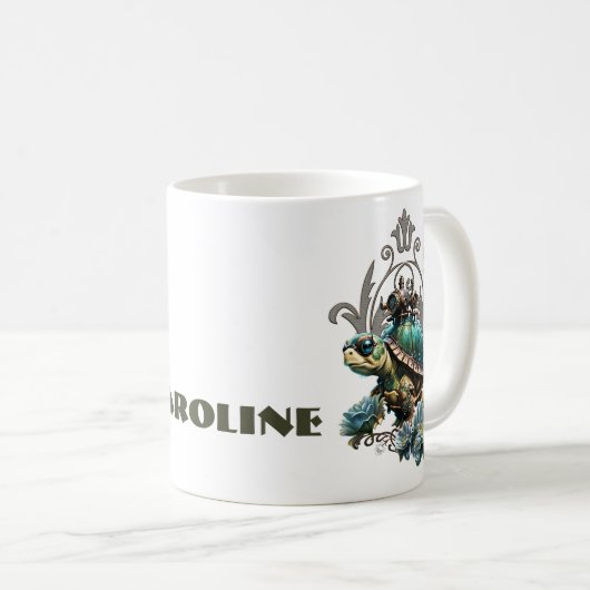 Einzigartige Steampunkturte. Kaffeetasse (VorderseiteRechts)