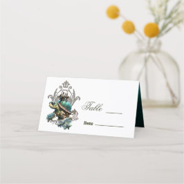 Einzigartige Steampunkturte. Platzkarte