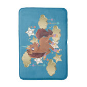 Einzigartige Sterne und Wolken Badematte (Vorderseite Vertikal)