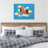 Einzigartige Sterne und Wolken Leinwanddruck (Insitu (Schlafzimmer))