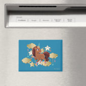 Einzigartige Sterne und Wolken Magnet (In Situ (Geschirrspüler))