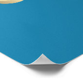 Einzigartige Sterne und Wolken Poster (Ecke)