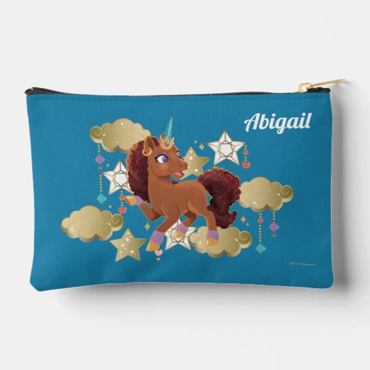 Einzigartige Sterne und Wolken Zubehörtasche (Rückseite)