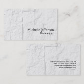 Einzigartige Stylish Wall Brick Visitenkarte (Vorne/Hinten)