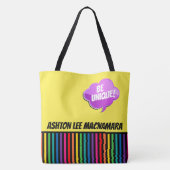 EINZIGARTIGE Tasche (Rückseite)