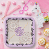 Einzigartige Tee-Party-Teller oder Hochzeiten-Tell Pappteller (Party)