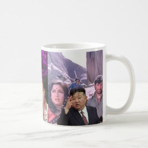 Einzigartige Tee- und Kaffeekuchen mit Kim Jong un Kaffeetasse