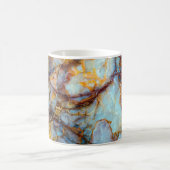 Einzigartige Textur of natural stone - marble, ony Kaffeetasse (Mittel)