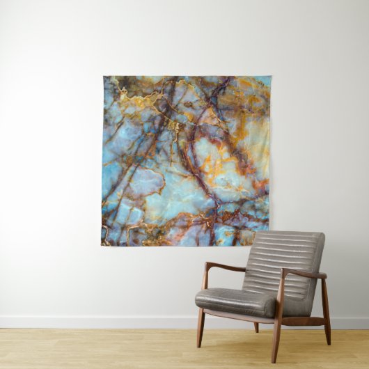 Einzigartige Textur of natural stone - marble, ony Wandteppich (Beispiel (Horizontal))