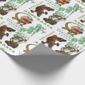 einzigartige Tiere in Australien Geschenkpapier (Ecke)