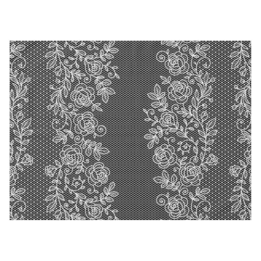 Einzigartige, transparente Blumenlatte auf jeder B Tischdecke (Vorderseite (Horizontal))