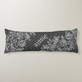 Einzigartige, transparente Faux-Floral-Spitze pers Seitenschläferkissen (Vorderseite)