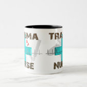 Einzigartige Trauma-Krankenschwester-T - Shirts Zweifarbige Tasse (Mittel)