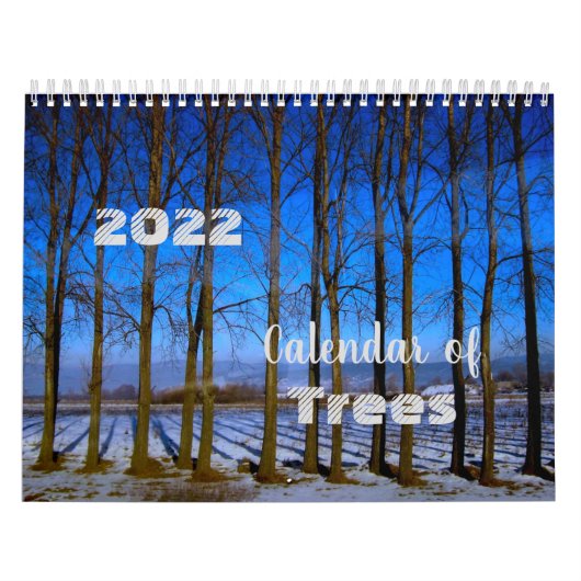 Einzigartige Tree-Fotos des World 2022-Kalenders Kalender (Titelbild)