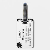 Einzigartige Trend für Business-Designer Gepäckanhänger (Rückseite vertikal)