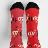 "Einzigartige trendy Geschenke: Einmalige Designs" Socken (Oben)