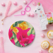 einzigartige TulpenTeller Pappteller (Party)