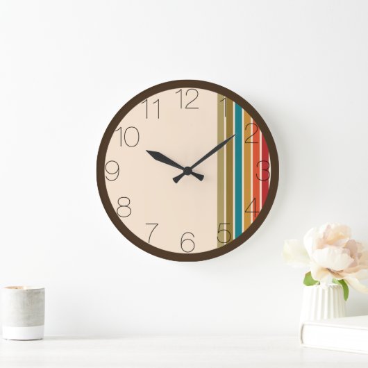 Einzigartige Uhr der 70er Jahre (Zuhause)