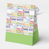 Einzigartige und besondere 100. Geburtstagsgeschen Geschenkschachtel (Rückseite)