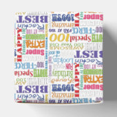 Einzigartige und besondere 100. Geburtstagsgeschen Geschenkschachtel (Oben)