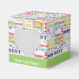 Einzigartige und besondere 100. Geburtstagsgeschen Geschenkschachtel