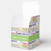 Einzigartige und besondere 100. Geburtstagsgeschen Geschenkschachtel (Geöffnet)