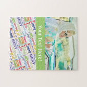 Einzigartige und besondere 100. Geburtstagsgeschen Puzzle (Horizontal)