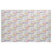 Einzigartige und besondere 18. Geburtstagsgeschenk Stoff (Fat Quarter (45,7 x 55,9 cm))