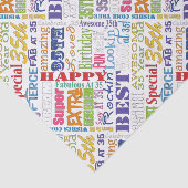 Einzigartige und besondere 35. Geburtstagsgeschenk Seidenpapier (Ausschnitt)