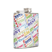 Einzigartige und besondere 50. Geburtstagsgeschenk Flachmann (Rechts)