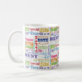 Einzigartige und besondere 50. Geburtstagsgeschenk Kaffeetasse (Links)