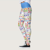 Einzigartige und besondere 50. Geburtstagsgeschenk Leggings (Links)