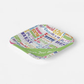 Einzigartige und besondere 60. Geburtstagsgeschenk Pappteller (Gewinkelt)