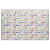 Einzigartige und besondere 60. Geburtstagsgeschenk Stoff (Fat Quarter (45,7 x 55,9 cm))