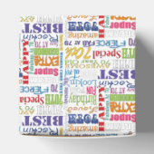 Einzigartige und besondere 70. Geburtstagsgeschenk Geschenkschachtel (Oben)