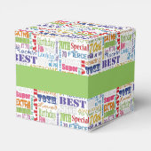 Einzigartige und besondere 70. Geburtstagsgeschenk Geschenkschachtel (Rückseite)