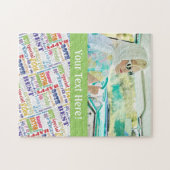 Einzigartige und besondere 80. Geburtstagsgeschenk Puzzle (Horizontal)