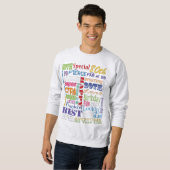 Einzigartige und besondere 80. Geburtstagsgeschenk Sweatshirt (Vorne ganz)