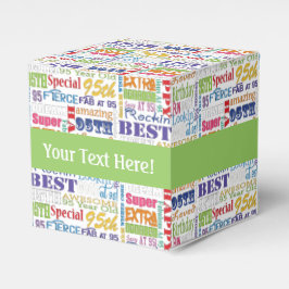 Einzigartige und besondere 95. Geburtstagsgeschenk Geschenkschachtel