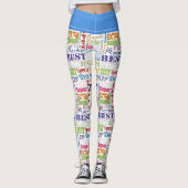 Einzigartige und besondere Geschenke zum 21. Gebur Leggings (Vorderseite)