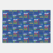 Einzigartige und besondere Geschenke zum 40. Gebur Geschenkpapier Set (Vorderseite 3)