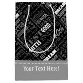 Einzigartige und besondere Geschenke zum 40. Gebur Mittlere Geschenktüte (Vorderseite)