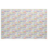 Einzigartige und besondere Geschenke zum 40. Gebur Stoff (Fat Quarter (45,7 x 55,9 cm))