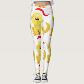 EINZIGARTIGE UND COOLE *CHRISTMAS PUPS* LEGGINGS (Vorderseite)
