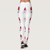 EINZIGARTIGE UND COOLE *SANTA'S HATS* LEGGINGS (Rückseite)