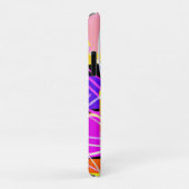 Einzigartige und farbenfrohe Neonmuster Kunst Case-Mate iPhone Hülle (Hinten/Rechts)