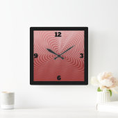 Einzigartige und Personalisierte Modelle für die b Quadratische Wanduhr (Zuhause)