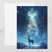 Einzigartige und seltsame Weihnachtskarten Feiertagskarte (Vorne/Hinten)