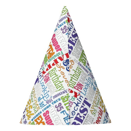 Einzigartige und Special-35. Partyhütchen (Rückseite)