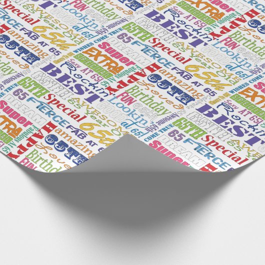Einzigartige und Special-65. Geschenkpapier (Ecke)